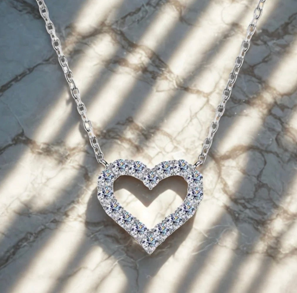 שרשרת Heart 1 קראט