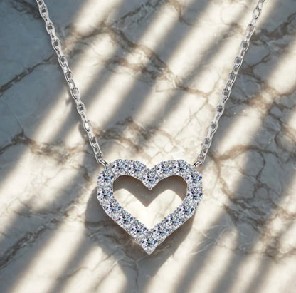 שרשרת Heart 1 קראט