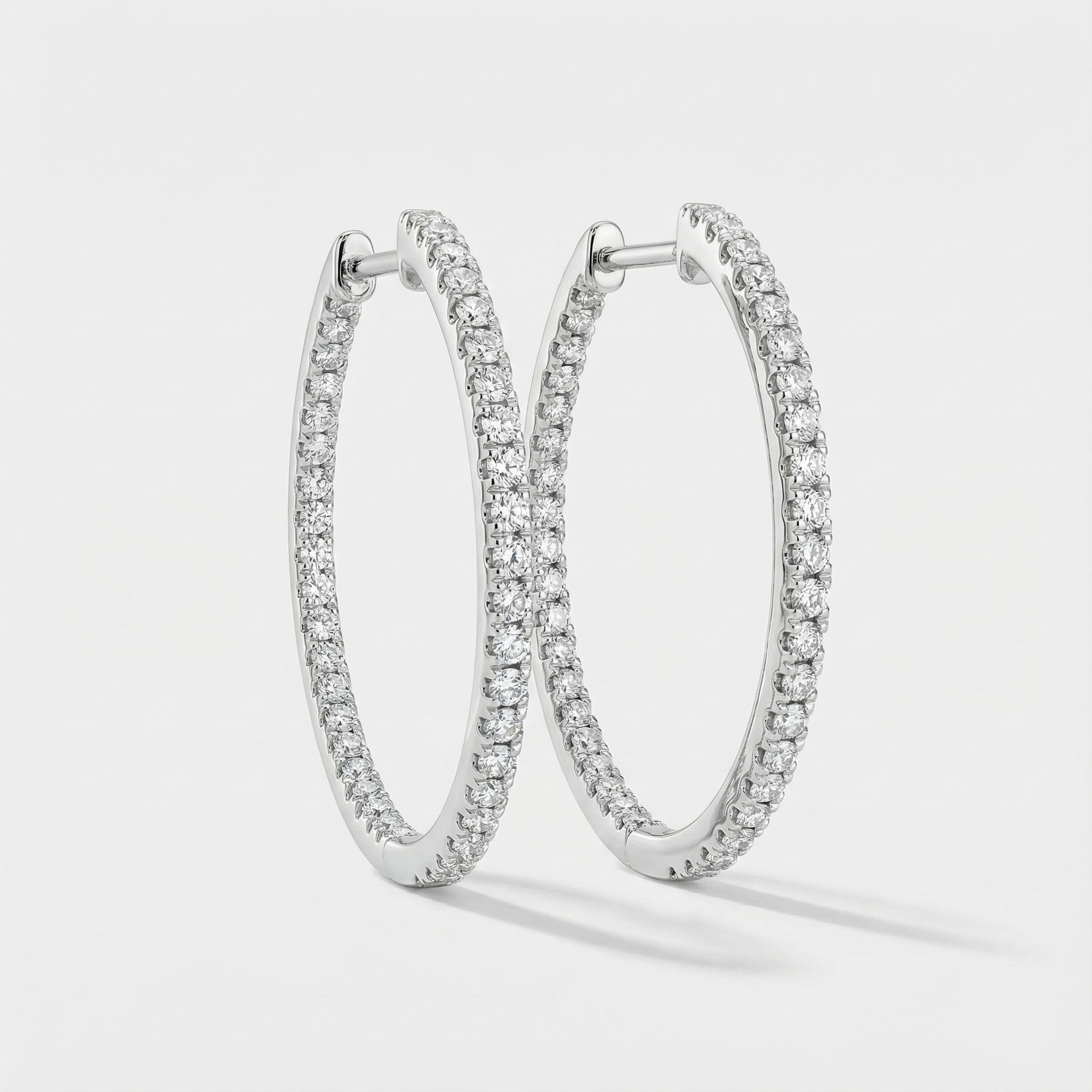 עגילי Hoops 3 ס"מ